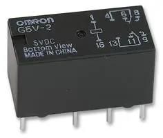 RELAY, SIGNAL, DPDT, 30VDC, 2A G5V-2  DC5