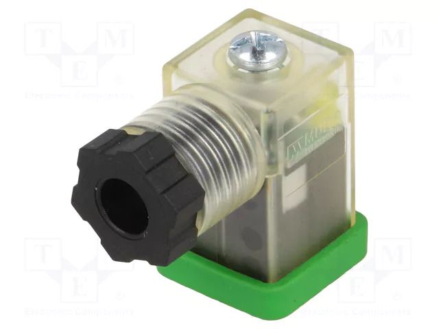 Connector: valve connector; plug; form C; 8mm; female; PIN: 3; 110V MURRELEKTRONIK 7000-30115-0000000