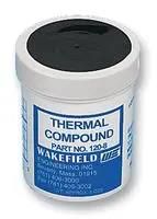 THERMAL JNT COMPOUND, SILICONE, JAR, 8OZ 120-8.