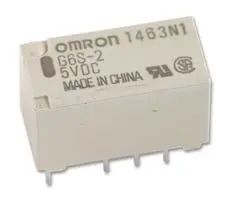 RELAY, SIGNAL, DPDT, 30VDC, 2A G6S-2F-TR  DC12