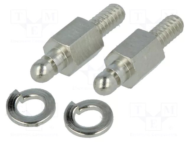 Spring lock set for D-Sub; cable-panel CONEC 16-002190