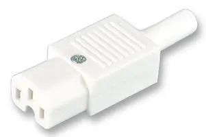 SOCKET, IEC, WHITE, FREE PX0597/WH