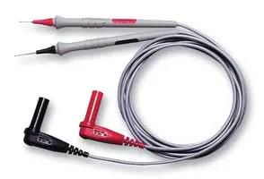 TEST LEAD SET, BLK, RED, 1M, 60V, 3A 6341