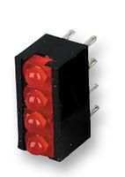 LED ARRAY, VERTICAL, X4, RED RTZ.2040R