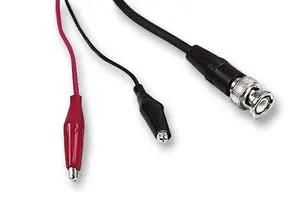 TEST LEAD, BNC TO 2X CROC CLIPS, 0.5M TEN01097