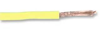 WIRE, SILICON, YELLOW, 0.50MM, 25M 61.7605-24