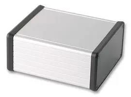 ENCLOSURE, CLEAR, BLACK END PLATE 1455N1202