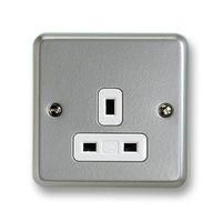 SOCKET, SURFACE, 13A, 1GANG K848ALM