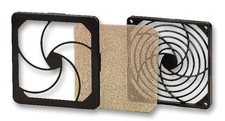 FAN FILTER ASSEMBLY, 80MM, 45PPI MCSC80-P15/45