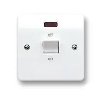 1 GANG SWITCH + NEON - 32A K5105WHI