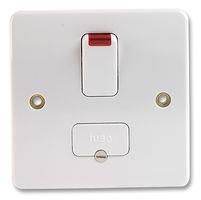 SPUR UNIT - SWITCHED/FUSED + NEON K370WHI