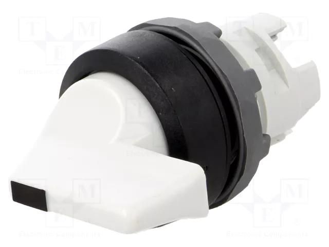 Switch: rotary; 22mm; Stabl.pos: 1; grey; none; IP66; prominent; M3S ABB M3SS5-10U