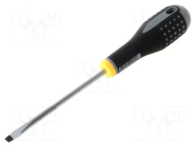 Screwdriver: standard; slot; 6.5x1.2mm; Blade length: 125mm BAHCO SA.BE8155