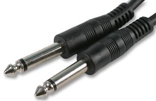 LEAD, 6.35MM MONO JACK PLUG-PLUG, 0.15M PSG03084