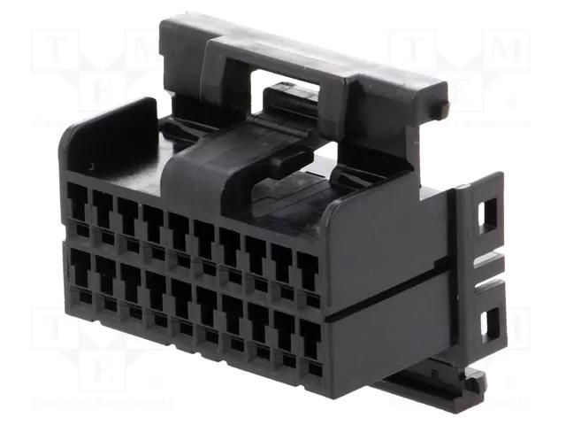 Connector: wire-board; .040 MULTILOCK; plug; female; w/o contacts TE Connectivity 174047-2