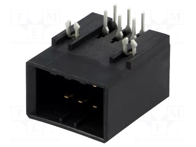 Connector: wire-board; socket; male; Dynamic D-3100D; PIN: 6; 10A TE Connectivity 178303-2