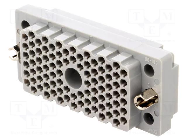 Connector: rectangular; socket; hermaphrodite; polycarbonate EDAC 516-090-000-402