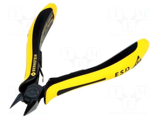 Pliers; side,cutting,precision; ESD; 125mm; without chamfer BERNSTEIN BRN-3-657-15