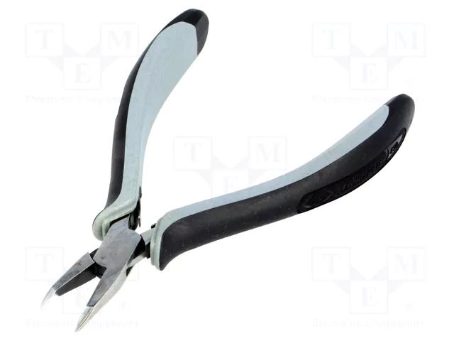 Pliers; side,cutting,curved,precision; ESD; 120mm C.K CK-3786DF120
