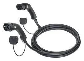 EV CABLE, IEC 62196 PLUG-RCPT, 3-PH, 5M 35741651