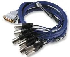 LEAD, 25 D T0 8X XLR PLUG 2M PSG01358