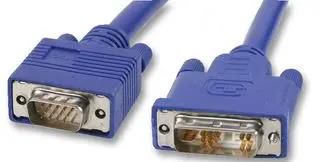 LEAD, DVI-A TO VGA, BLUE, 3M DVI/VGA 3M