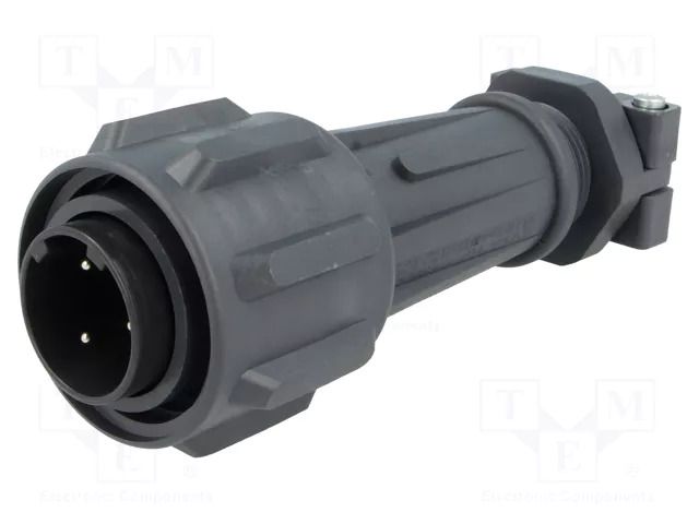 Connector: circular; plug; male; PIN: 3; 18A; 600V; EXPlora; IP68 BULGIN EXP-A911/03/P