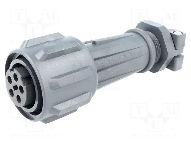 Connector: circular; plug; female; PIN: 5; 18A; 600V; EXPlora; IP68 BULGIN EXP-A911/05/S