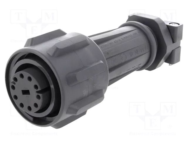 Connector: circular; plug; female; PIN: 10; 10A; 250V; EXPlora; IP68 BULGIN EXP-A911/10/S