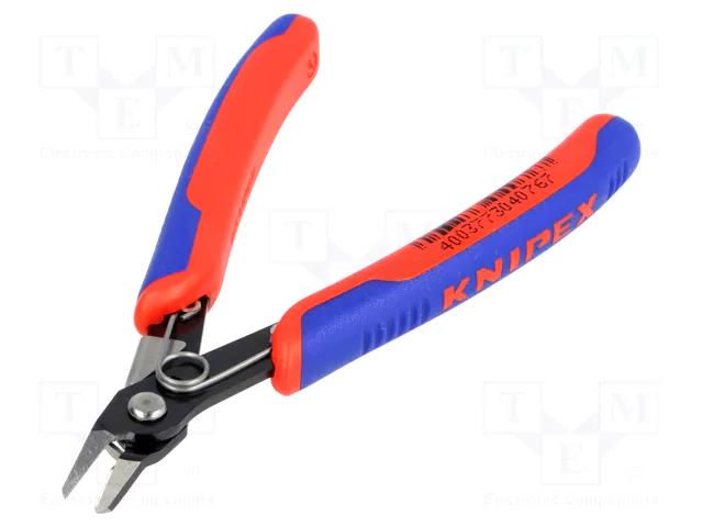 Pliers; side,cutting,precision; with spring; 125mm KNIPEX KNP.7841