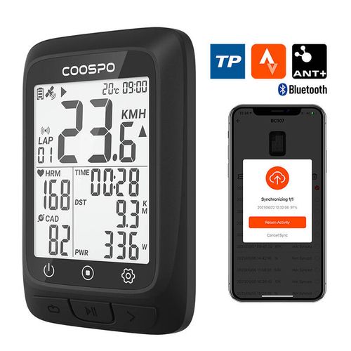Bike Computer Coospo BC107 compatibile with z: Strava, Trainingpeaks etc., Coospo BC107