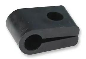 CABLE CLEAT, FOR 7.6MM CABLE, X100,PK100 12875