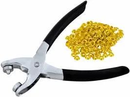 7" EYELET PLIERS AND 100 EYELETS 20844