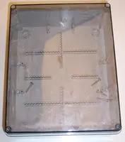 BOX WITH TRANS LID 240X190X90MM OL20033
