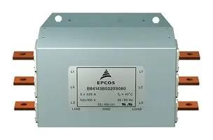 POWER LINE FILTER, 3-PH, 250A, 760VAC B84143K0250S081