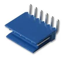 HEADER, RIGHT ANGLE, 1ROW, 6WAY 281698-6