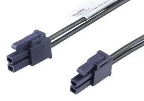 CABLE ASSY, 2P, RCPT-RCPT, 600MM 224094-1024