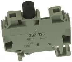 TERMINAL BLOCK, FUSE, 2POS, 24-10AWG 282-128