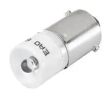SINGLE LED LAMP, PB SW, BA9S, WHT, 230V 10-2H25.2049