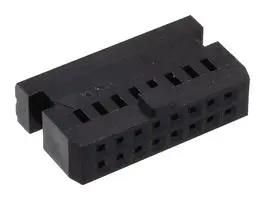 CONNECTOR HOUSING, RCPT, 10POS, 2.54MM HIF3BA-10D-2.54C(63)