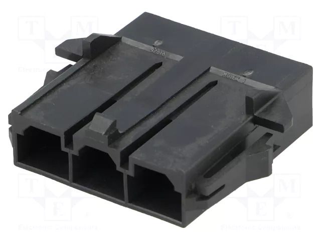 Connector: wire-board; plug; male; PIN: 3; Mini-Fit Sr; 600V; 10mm MOLEX MX-42818-0312