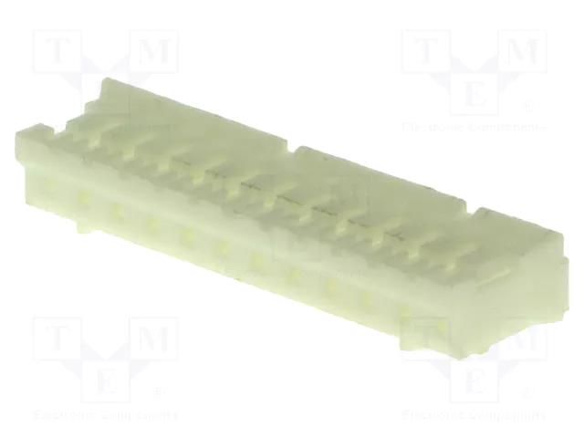 Connector: wire-board; plug; female; PIN: 12; NXG; Pitch: 2mm; 1x12 NINIGI NXG-12