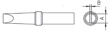 Tip 2.36mm for LR21 soldering iron, Weller W/ET-B 4003019433711