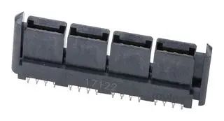 RECTANGULAR POWER CONN, RCPT, 8POS, PCB 46112-0803