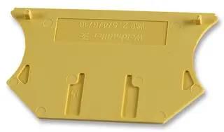 END PLATE, YELLOW WAP 2.5/10 YELLOW