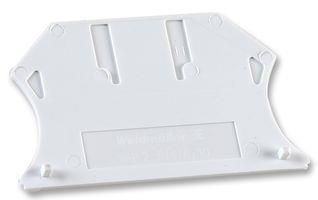 END PLATE, WHITE WAP 2.5/10 WHITE