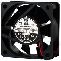 DC FAN, BALL, 60MM, 4500RPM, 24V OD6025-24HB01A