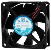 DC FAN, BALL, 70MM, 6000RPM, 12V OD7025-12HBXC