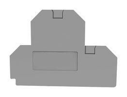 END COVER, 1.5MM WIDTH, GRY MP012908