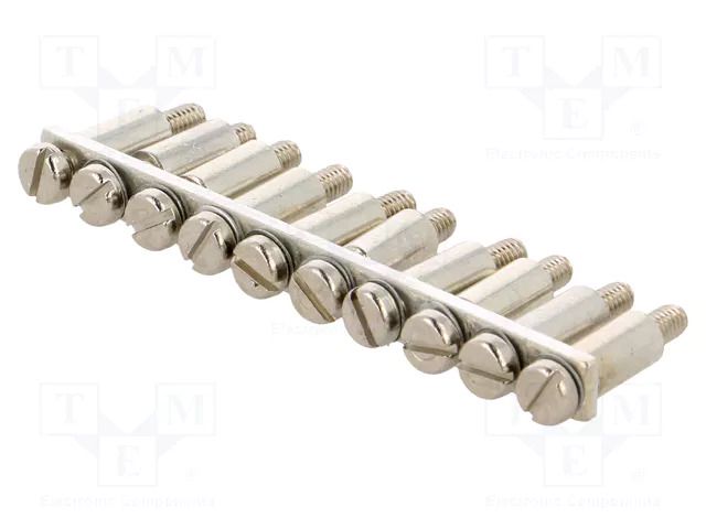 Screw bridge; ways: 10 POKÓJ ZKU-2.5/10